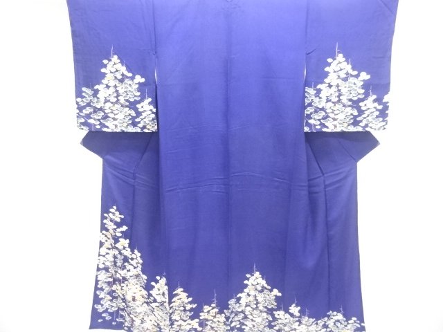 Japanese Kimono / Chirimen Kinsha Silk